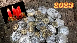 Stříbrné poklady minulosti a sestřih 2020-2023 #detector #coins #silvercoins