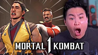 MORTAL KOMBAT 1 - OMNI-MAN FIRST LOOK REVEAL TRAILER!! [REACTION]