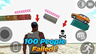 100 YouTubers Failed Crossing This Ramp