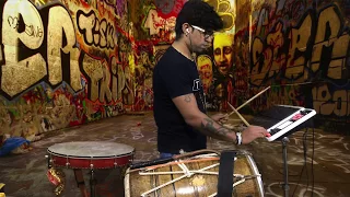 Apni Toh Jaise Taise Dhol Octapad & Duff Cover Janny Dholi