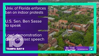 Protest ban at University of Florida after anti-Sasse rally