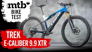 Trek E-Caliber 9.9 im Test I Light E Bike Fully I Shimano XTR I Fazua I Carbon Cross Country E MTB