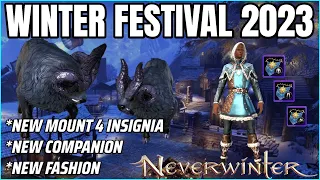 Winter Festival UPDATED! Free NEW Mount (4 slots) NEW Companion & Fashion - Neverwinter Mod 27