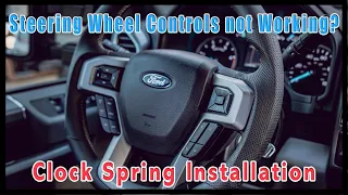 Steering Wheel Controls not Working? ClockSpring Install made Simple!