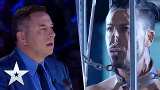 Escapologist in TERRIFYING race against the clock | Semi-Finals | BGT 2022