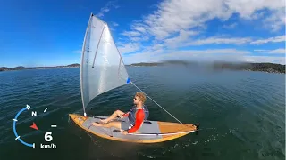 Converting a plywood SUP to sail power!