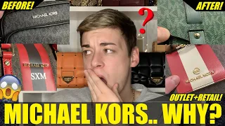 Did Michael Kors LOWER Bag Quality? Shocking Outlet AND Retail Comparisons!