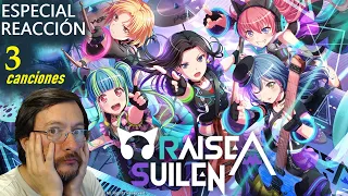 Raise a Suilen | ESPECIAL REACCIÓN | 3 Canciones (3 song reaction)