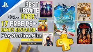 BEST PS PLUS UPDATE EVER? 17 FREE PS+ Extra/Premium Games REVEALED (PlayStation Plus February 2023)