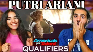 OUR REACTION TO PUTRI ARIANI 💫 I Still Haven't Found What I'm Looking For - U2 | AGT Qualifiers