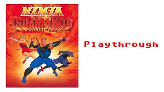 Ninja Commando (Arcade) - Playthrough