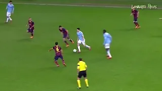 Lionel Messi vs Manchester City Away UCL 2013 14   English Commentary   HD 1080i