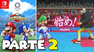 ¡COMBATE DE KÁRATE CONTRA EGGMAN NEGA! | PARTE #2 | MARIO & SONIC EN LOS JUEGOS OLÍMPICOS TOKYO 2020