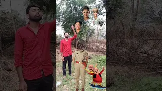 wrong head puzzle of madam sir police inspector #shortvideo #vfx_tutorial #youtubeshorts #tiktok