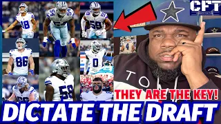 Cowboys draft will be dictated by the FAITH in these players! It sets up perfect if they are BETTER!