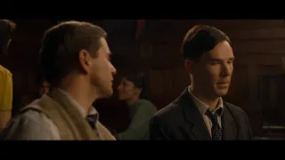 Imitation game- Turing admits he’s gay