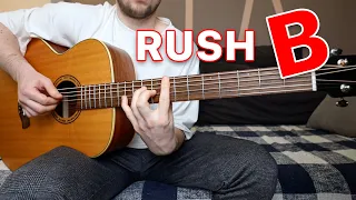 Rush 🅱 but it's played on Acoustic Guitar