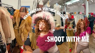 Manhattan Vintage Show + Styling a Screaming Mimi’s Shoot!!!