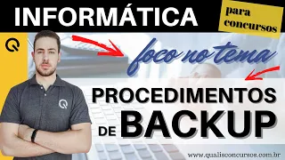 INFORMÁTICA - Procedimentos de Backup | Prof. Vinícius Gnandt