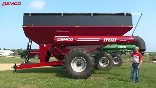 1000 and 1100 Single Auger Grain Carts Features and Benefits