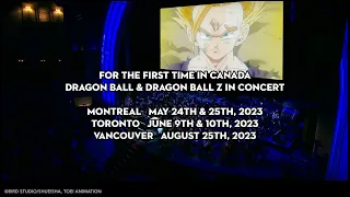 "Dragon Ball Symphonic Adventure" Concerts - Canada 2023 | Official Trailer