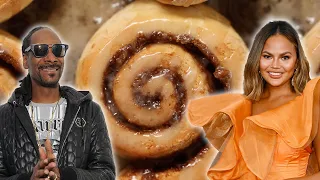 Which Celebrity Makes The Best Cinnamon Roll  • Tasty