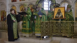 Mother Abbess Arseny (Sebryakov). The rite of glorification of the monk.