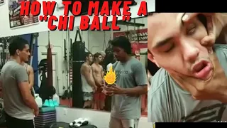 How to knock someone out with a "Chi Ball" Bruce Iron Lion 😈HOLY SHIT K.O. WTF