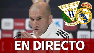 Leganés Real Madrid | Rueda de prensa de ZIDANE en DIRECTO | Diario AS