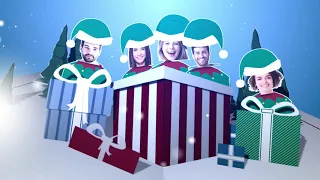 Animated Christmas Card // Christmas Greetings // Happy New Year Card