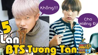 5 Lần BTS Anh Em Tương Tàn Vì Đồ Ăn =)))