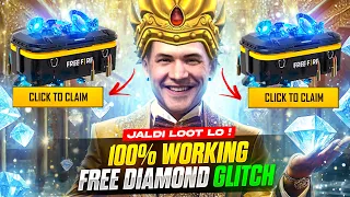 100% WORKING FREE DIAMOND GLITCH 💎 Secret Trick 2024 🔥 GARENA FREE FIRE