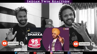 Indian Twin Reaction | DHAKKA : Sidhu Moose Wala ft Afsana Khan | Gold Media | Judwaaz