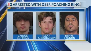 3 East Texans arrested in connection to multi-state deer poaching ring
