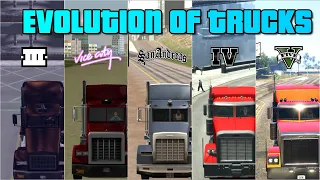 Evolution of trucks in GTA Games | History of Big Rigs
