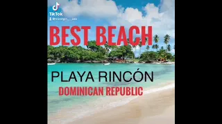 One of the best beaches in Dominican Republic, located close to Las Galeras, Samana Peninsula