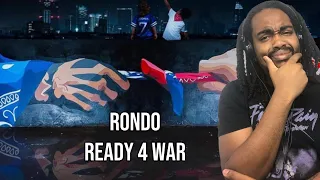 ITALIAN RAP REACTION Rondo X READY 4 WAR feat. Artie 5ive (Official Video)