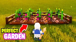 How to build farm in LEGO FORTNITE & How to get Fertilizer, plant Seeds Lego Fortnite