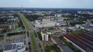 19.07.2017 Flight over Chapaeva street @ Borisov, Belarus