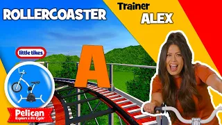 Learn Your ABCs on This THRILLING Ride! 🎢 | Pelican Bikes Ride | Little Tikes