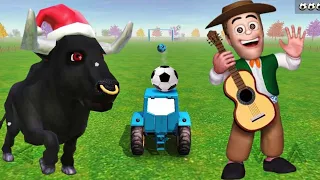 Bartolito game 24 crazy cow racing and human attack Android game part (05)