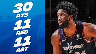 Joel Embiid Does It ALL In TRIPLE-DOUBLE Performance! 👏 | November 27, 2023