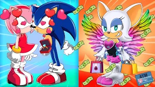 Sonic Movie 2 Animation - No... Rouge stay at Amy's house, eat, borrow and want to get her boyfriend