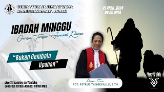 IBADAH MINGGU GEREJA TORAJA JEMAAT RAMA KLASIS MAKASSAR TENGAH  ||  21 APRIL 2024 (09.00 WITA)