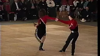 Gary McIntyre & Lisa Richardson - 1999 UCWDC Worlds Masters Showcase Division Solo Medley