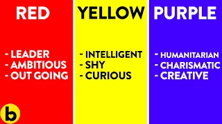 What Your Favourite Color Reveals About You