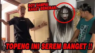 Reaksi Boy ketika ngeliat topeng baru ini !! NGAKAK BANGET