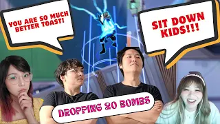 Toast & Michael Reeves Clutches Drops 20 Bombs ft. Lilypichu Yvonnie & Brodin
