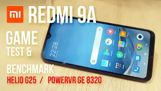 Redmi 9A Antutu / Geekbench / 3D Game