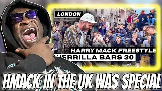 American Rapper Reacts To | They Had To See This | Harry Mack Guerrilla Bars 30 London Pt. 2